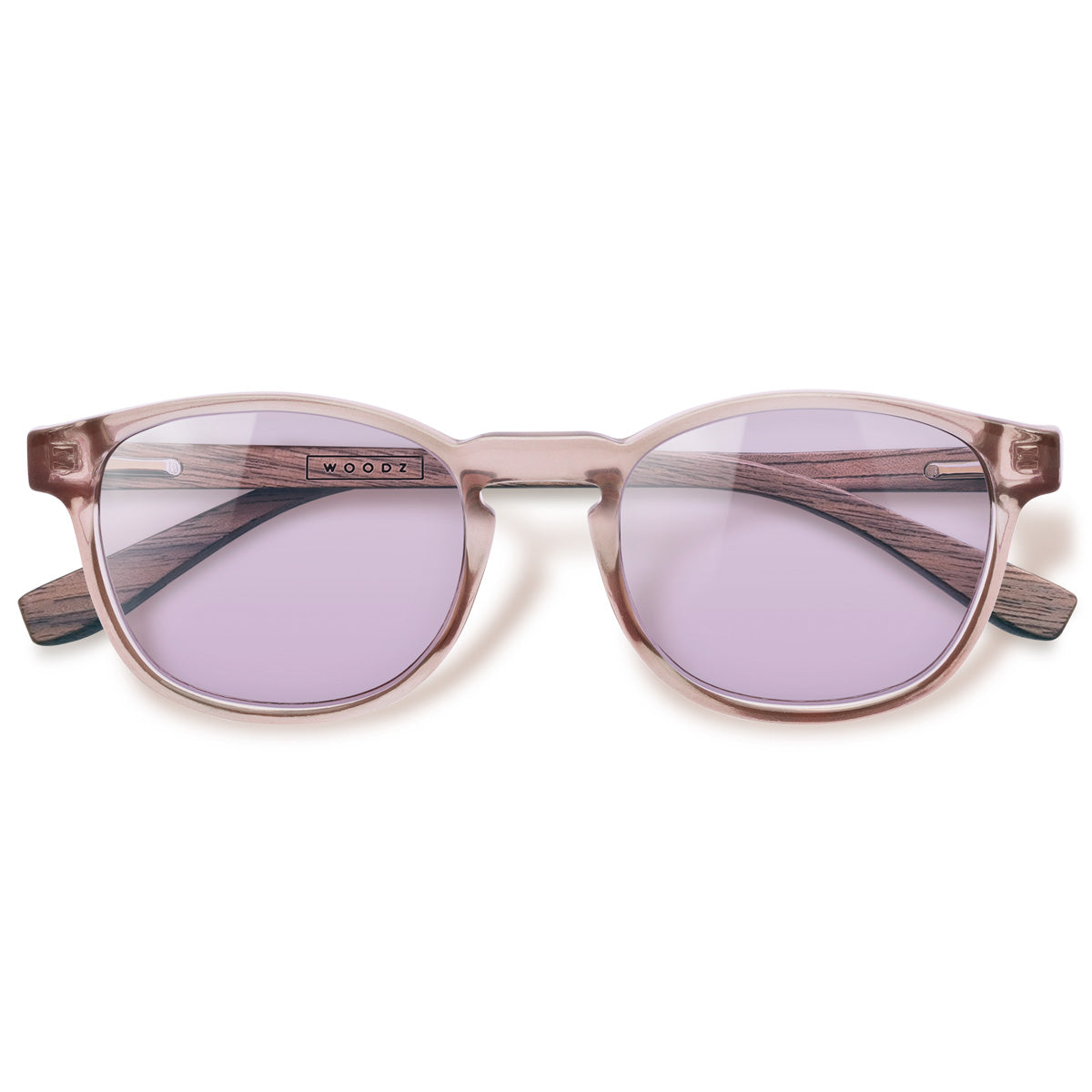 Olli Rose com lente colorida Lílas