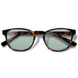 Óculos de Sol todo de Acetato | Olli Tortoise Lente Verde Claro (Woodz + DOD)