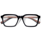 Armação de Acetato com Madeira | Woodz Reno Black