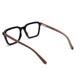 Armação de Acetato com Madeira | Woodz Reno Black
