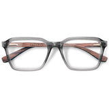 Armação de Acetato com Madeira | Woodz Reno Grafite