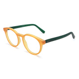 Armação Mix Color | Woodz Taylor Amarelo e Verde Copa (Haste Verde Fosco)
