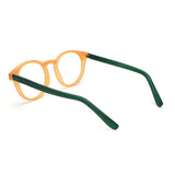 Armação Mix Color | Woodz Taylor Amarelo e Verde Copa (Haste Verde Fosco)
