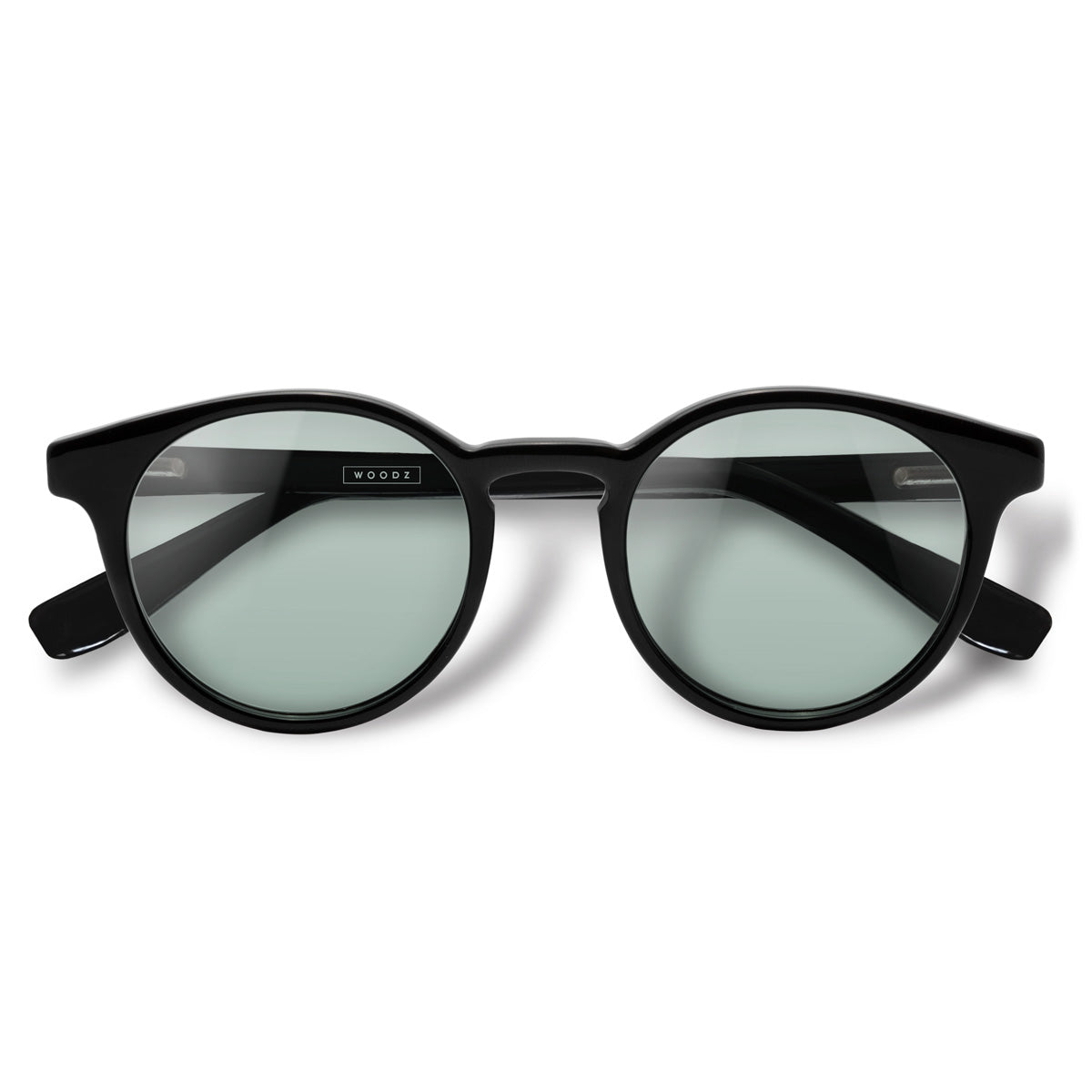 Taylor Black com lente colorida verde clara