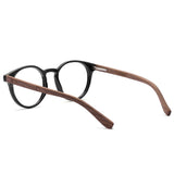 Armação de Acetato com Madeira | Woodz Taylor Black