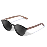 Óculos de Sol de Acetato com Madeira | Woodz Taylor Black