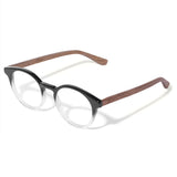 Armação de Acetato com Madeira | Woodz Taylor Black Degrade