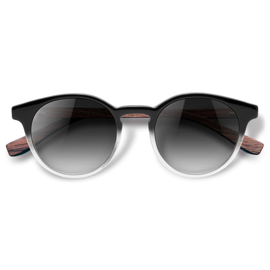Óculos de Sol de Acetato com Madeira | Woodz Taylor Black Degrade