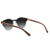 Óculos de Sol de Acetato com Madeira | Woodz Taylor Black Degrade