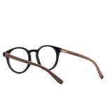 Armação de Acetato com Madeira | Woodz Taylor Black Fosco