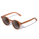 Óculos de Sol todo de Acetato | Woodz Taylor Camel Fosco