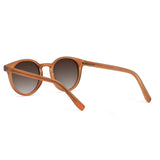 Óculos de Sol todo de Acetato | Woodz Taylor Camel Fosco
