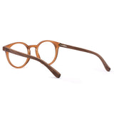 Armação de Acetato com Madeira | Woodz Taylor Camel Fosco