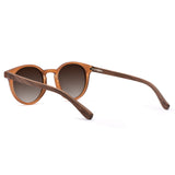 Óculos de Sol de Acetato com Madeira | Woodz Taylor Camel Fosco