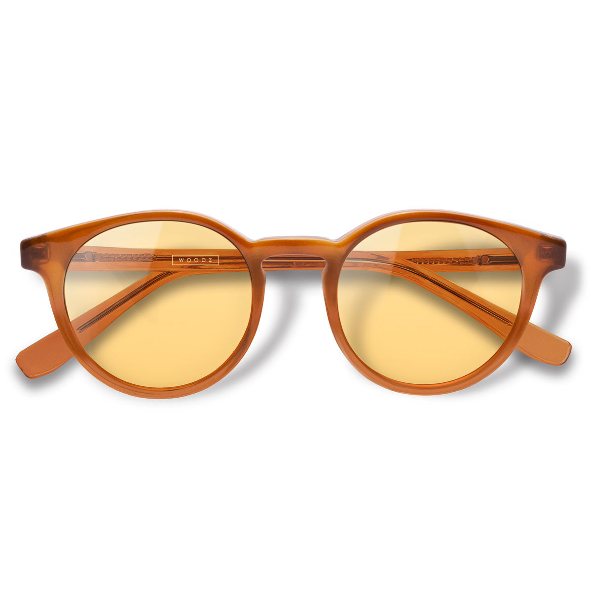 Taylor Camel com lente colorida amarela