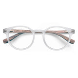 Armação de Acetato com Madeira | Woodz Taylor Cristal Fosco