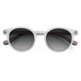 Óculos de Sol de Acetato com Madeira | Woodz Taylor Cristal Fosco