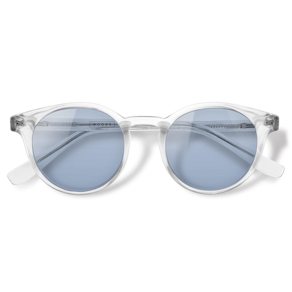 Taylor Cristal com lente colorida azul clara