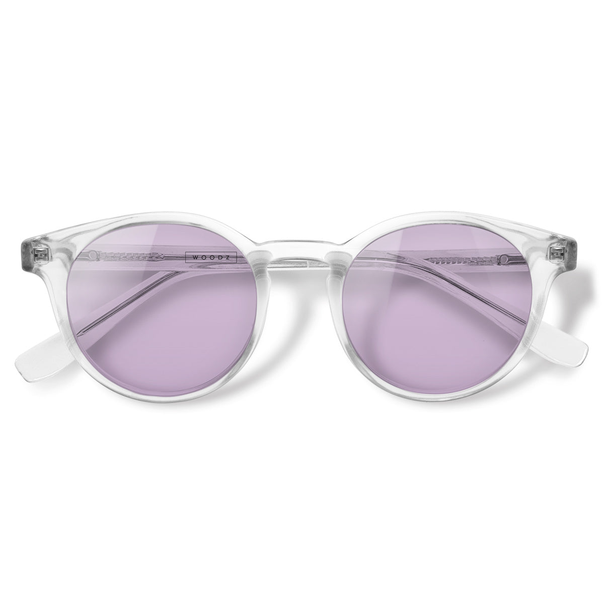 Taylor Cristal com lente colorida lilás