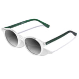 Taylor Cristal Transparente com haste verde