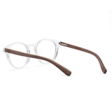 Armação de Acetato com Madeira | Woodz Taylor Cristal