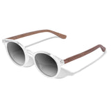 Óculos de Sol de Acetato com Madeira | Woodz Taylor Cristal