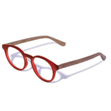 Armação de Acetato com Madeira | Woodz Taylor Red Fosco