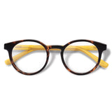 Armação Mix Color | Woodz Taylor Tortoise Fosco (Haste Amarela)