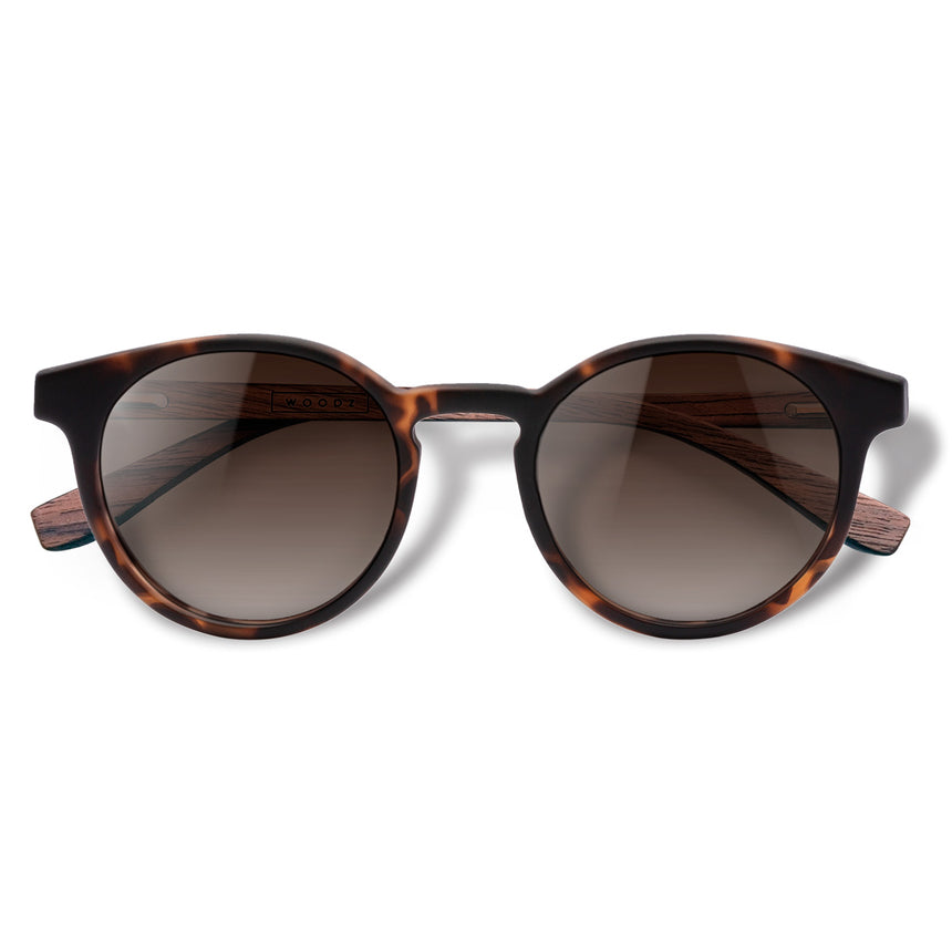 Óculos de Sol de Acetato com Madeira | Woodz Taylor Tortoise Fosco