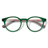 Armação de Acetato com Madeira | Woodz Taylor Green Fosco