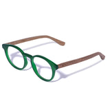 Armação de Acetato com Madeira | Woodz Taylor Green Fosco