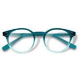 Armação toda de Acetato | Woodz Taylor Verde Oceano