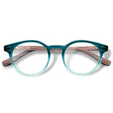 Armação de Acetato com Madeira | Woodz Taylor Verde Oceano