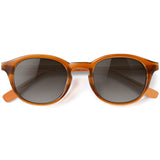 Óculos de Sol todo de Acetato | Woodz Toshi Marrom