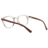 Armação de Acetato com Madeira | Woodz Toshi Rose