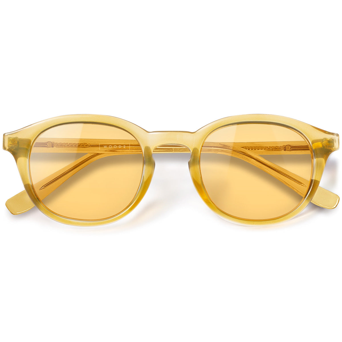 Óculos de Sol todo de Acetato | Woodz Toshi Gold
