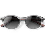 Óculos de Sol de Acetato com Madeira | Woodz Toshi Grafite Degrade