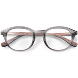 Armação de Acetato com Madeira | Woodz Toshi Grafite