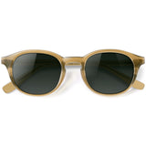 Óculos de Sol todo de Acetato | Woodz Toshi Amarelo Ocre
