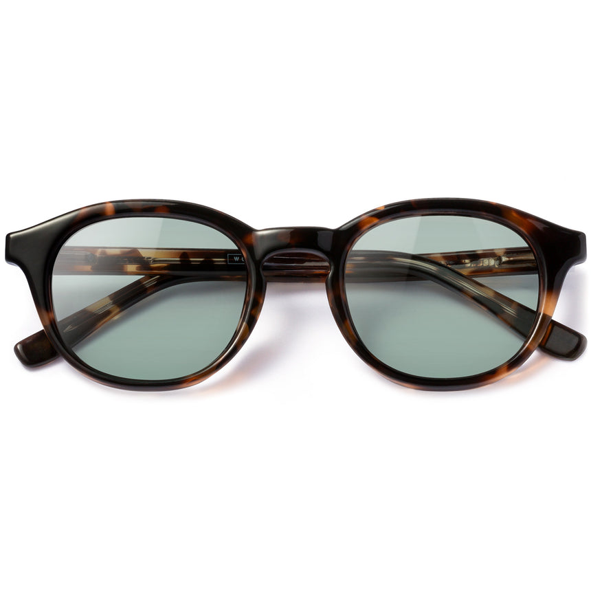 Óculos de Sol todo de Acetato | Woodz Toshi Tortoise