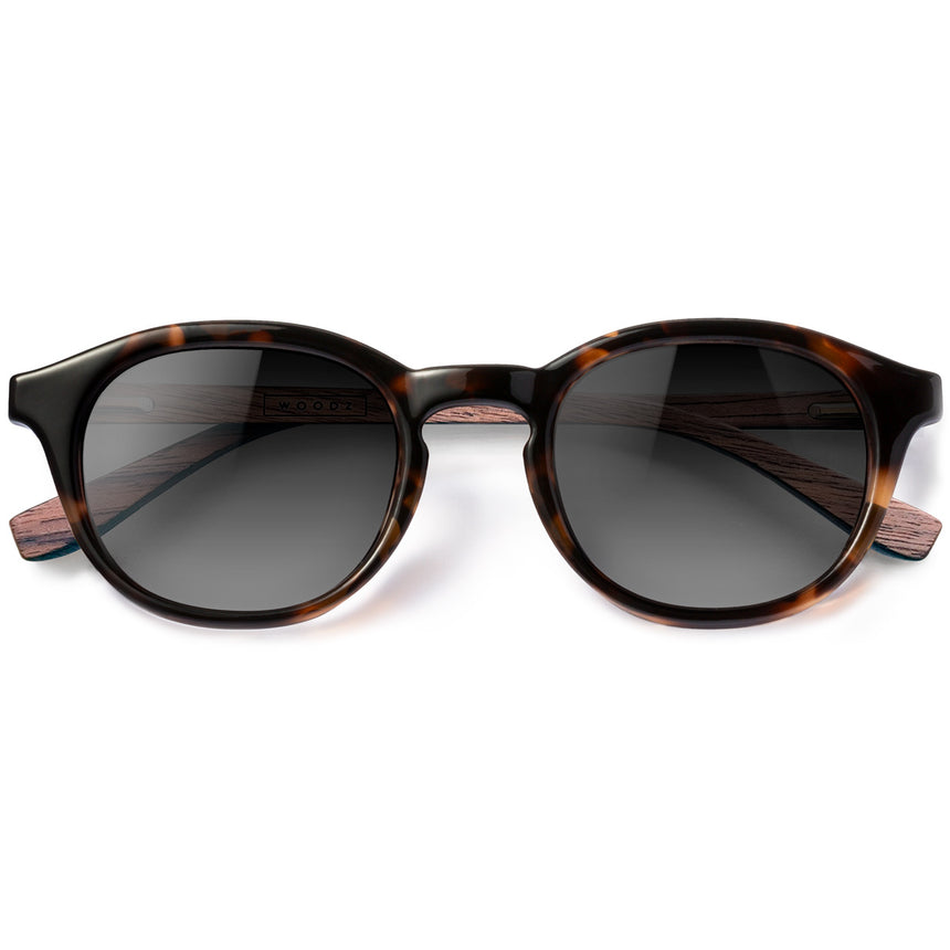 Óculos de Sol de Acetato com Madeira | Woodz Toshi Tortoise
