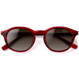 Óculos de Sol todo de Acetato | Woodz Toshi Vinho