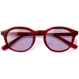 Óculos de Sol todo de Acetato | Woodz Toshi Vinho