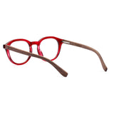 Armação de Acetato com Madeira | Woodz Toshi Vinho