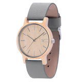 Relógio de Madeira | Woodz Vita (Pulseira de Pinatex Cinza)