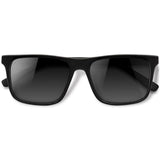 Óculos de Sol todo de Acetato | Woodz Zeta Black Fosco