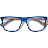 Armação de Acetato com Madeira | Woodz Zeta Blue