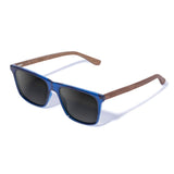 Óculos de Sol de Acetato com Madeira | Woodz Zeta Blue