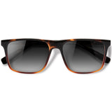 Zeta Tortoise Brilho com lente de sol cinza degrade 