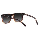 Zeta Tortoise Brilho com lente de sol cinza degrade 